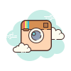 Instagram icon for link to Instagram website.